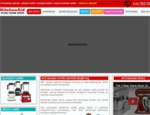 Tablet Screenshot of kitchenaidyetkiliservisi.com